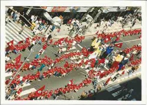 V Encontro dos Sem Terrinha (MST) Passeata no centro do Recife-PE 08.10.2000 foto: Beto Oliveira/ Lumen