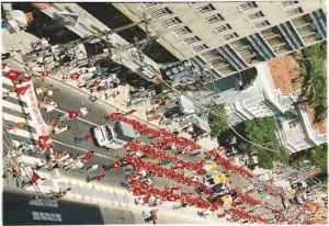 V Encontro dos Sem Terrinha (MST) Passeata no centro do Recife-PE 08.10.2000 foto: Beto Oliveira/ Lumen