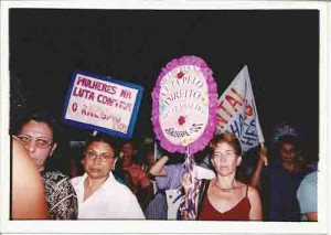 Marcha Mundial das Mulheres 21/03/2000 Recife- PE foto: Ivaldo Bezerra