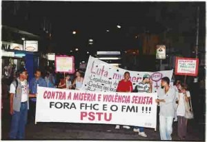 Marcha Mundial das Mulheres 21/03/2000 Recife- PE foto: Ivaldo Bezerra