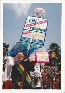 Bloco Cutucando as mulheres – Dia internacional das mulheres 08/03/2000