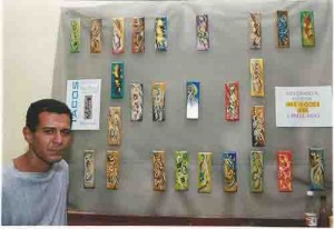 Exposição de Gileno Araújo fotos: beto Oliveira 2000