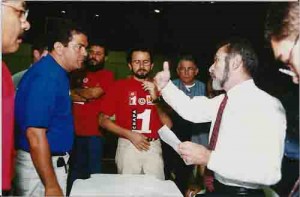 Eleições Sindicato 2000
Apuração no Clube do Oficiais – 26/10/2000(Foto: Ivaldo Bezerra/Lumen)
