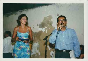 Cerimônia de posse da nova diretoria 2000
Katty Giovana e João Rufino – 01/12/2000(Foto: Beto Oliveira/Lumen)