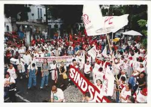 Ato dos servidores federais 18 de maio/ 2000 foto: Ivaldo Bezerra