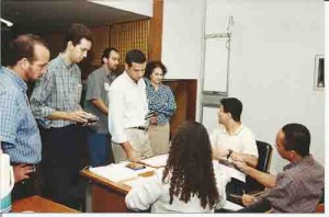 Eleição da Comissão eleitoral p/ coordenar eleições sindicais 2000 agosto/00 foto: Ivaldo Bezerra/ Lumen