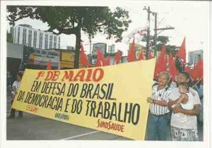 Passeata do 1º de maio Recife/ 2000 foto: Ivaldo Bezerra/Lumen