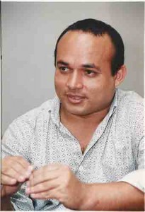 Mauro César, escritor, autor do livro “Vaga Mundo Imundo Mundo”. Foto: Ivaldo Bezerra/ Lumen fev/2000