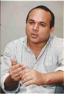 Mauro César, escritor, autor do livro “Vaga Mundo Imundo Mundo”. Foto: Ivaldo Bezerra/ Lumen fev/2000