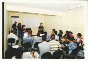 Oficina de sensibilização do programa Intercategorias p/ elevação de escolaridade (CUT-PE) 03.08.2000 foto: Ivaldo Bezerra/ Lúmen