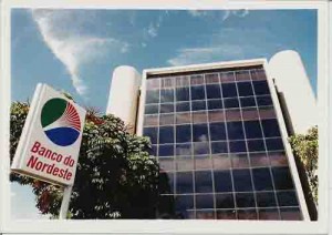 Fachada do Banco do Nordeste – Ag. Agamenon Magalhães – 18/02/2000(Foto: Ivaldo Bezerra)
