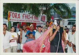 Atividade em favor da CPI da corrupção, na praça do carmo/Recife - 05/04/2001(Beto Oliveira)