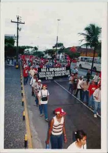 Marcha contra a impunidade. Caso Eldorado dos Carajás – 17/04/2001 (Beto Oliveira)
