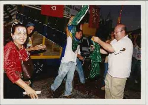 Passeata contra a corrupção. Ruas do Recife – 23/05/2001