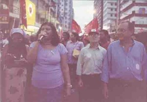 Dia internacional da Mulher 08 de março de 2001 fotos: Anderson Guedes