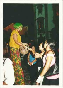 Comemoração do Dia Internacional da Mulher – pátio São Pedro/ recife dia:08/03/2001 foto: Beto Oliveira/ Lumen