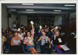 I Plenária Estadual das mulheres da CUT –  Auditório SINDSEP - 18 à 20/10/2001
