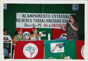 I Plenária Estdual das mulheres da CUT e aniversário da CUT –  Auditório SINDSEP - 18 à 20/10/2001