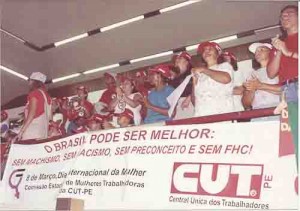 Dia internacional da Mulher 08 de março de 2001 fotos: Anderson Guedes