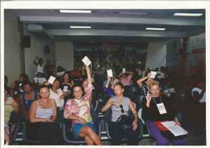 I Plenária Estadual das mulheres da CUT –  Auditório SINDSEP - 18 à 20/10/2001