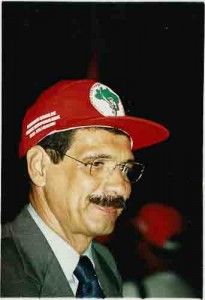 Prefeito João Paulo na marcha das mulheres Trabalhadoras Rurais – 08/03/2001(Foto: Beto Oliveira/Lumen)