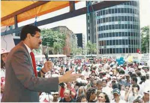 Orçamento participativo Mirim – Prefeitura do Recife – Prefeito João Paulo no Marco Zero – 10.10.2001 foto: Beto Oliveira/ Lumen