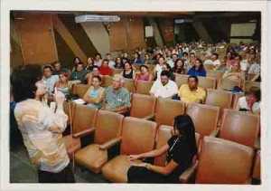I Encontro Estadual Conjunto sobre Presidência Complementar (Sindicato/APCEF/AGECEF). Auditório do Sindicato – 12/05/2001(Foto: Beto Oliveira)