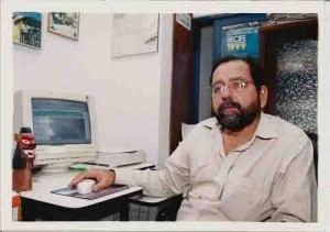 Lucivânio Jatobá(prof. De Geografia da UFPE) – jul/2001(Foto: Beto Oliveira)