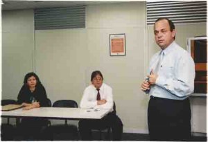 Reunião do Sindicato com Jorge Coletto Banco Itaú – 18/12/2001. foto: Beto Oliveira - Lumen