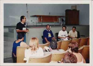Seminário Estadual dos Bancários e Assembléia de Prestação de Contas 2000 (Segurança e Terceirização) – Auditório do Sindicato dos Bancários data: 19/05/2001 foto: Beto Oliveira