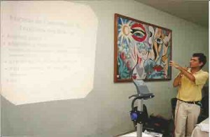 Evilásio Salvador (Economista do Dieese Subseção FENAE - Brasília)Seminário Estadual dos Bancáriuos e Assembléia de Prestação de Contas 2000 (Segurança e Terceirização) – Auditório do Sindicato dos Bancários data: 19/05/2001 foto: Beto Oliveira