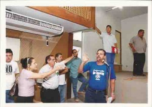 Seminário Estadual dos Bancáriuos e Assembléia de Prestação de Contas 2000 (Segurança e Terceirização) – Auditório do Sindicato dos Bancários data: 19/05/2001 foto: Beto Oliveira