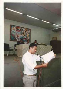 Seminário Estadual dos Bancáriuos e Assembléia de Prestação de Contas 2000 (Segurança e Terceirização) – Auditório do Sindicato dos Bancários data: 19/05/2001 foto: Beto Oliveira