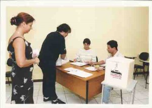 Seminário Estadual dos Bancáriuos e Assembléia de Prestação de Contas 2000 (Segurança e Terceirização) – Auditório do Sindicato dos Bancários data: 19/05/2001 foto: Beto Oliveira