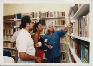 Inauguração Biblioteca do Sindicato dos Bancários Recife/PE – 03/05/2001(Foto: Ivaldo Bezerra/Lumen)