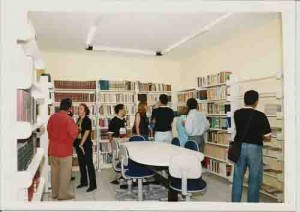 Inauguração Biblioteca do Sindicato dos Bancários Recife/PE – 03/05/2001(Foto: Ivaldo Bezerra/Lumen)