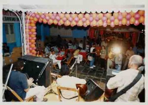 Comemoração 70 anos do Sindicato - Show de Alfa Petulay (do Congo) dia 26 de outubro 2001 foto: Beto Oliveira/ Lumen