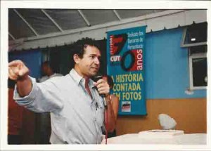 Comemoração 70 anos do Sindicato. Presidente do Sindicato Miguel Correia. dia 26 de outubro 2001 foto: Beto Oliveira/ Lumen