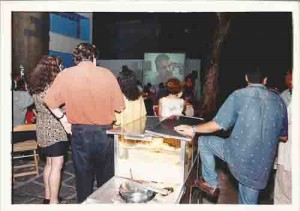 Festa de Comemoração dos 13 anos de gestão cutista e lançamento de vídeo sobre História do Sindicato 30/novembro/2001 foto: Beto Oliveira/ Lumen