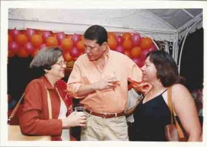 Comemoração 70 anos do Sindicato. Luzia Jeanne (primeira dama do recife), vereador Izaltino Caetano. dia 26 de outubro 2001 foto: Beto Oliveira/ Lumen