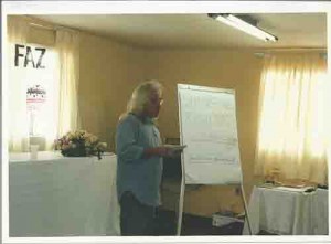 Formação Seminário regional dos Bancários Salgueiro - PE Diretor Miguel Anacleto Dia: 25 de agosto de 2001 foto: Almir Torres