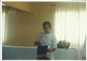 Formação Seminário regional dos Bancários Salgueiro – PE bancária Dia: 25 de agosto de 2001 foto: Almir Torres