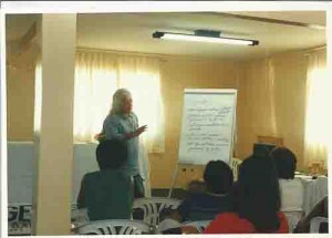 Formação Seminário regional dos Bancários Salgueiro - PE de pé diretor Miguel Anacleto  Dia: 25 de agosto de 2001 foto:  Almir Torres