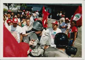 Ato do MST Sudene – jul/2001(foto: Beto Oliveira)