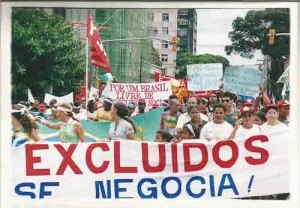 8º Grito dos excluídos – Soberania não se Negocia. Panorâmica dos participantes data: 07/09/2002 Foto: Beto Oliveira/Lumen