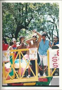 8º Grito dos excluídos – Soberania não se Negocia. Grupo de RAP se apresenta durante percurso data: 07/09/2002 Foto: Beto Oliveira/Lumen