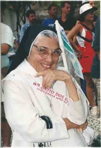 8º Grito dos excluídos – Soberania não se Negocia. Religiosa garante participação na mobilização data: 07/09/2002 Foto: Beto Oliveira/Lumen