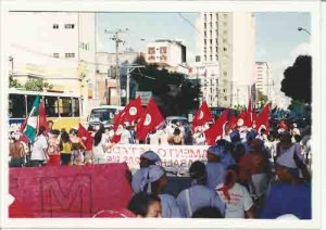 Passeata Dia Internacional da Mulher – 8 de março 2002. Foto: Alexandre Albuquerque/ Lumen