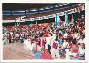 Lançamento do selo em homenagem à mulher – Parceria SOS Corpo e Correios. 8 de março de 2002, no Geraldão. Foto: Beto Oliveira/ Lumen