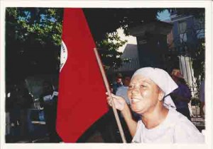 Passeata Dia Internacional da Mulher – 8 de março 2002. Foto: Alexandre Albuquerque/ Lumen